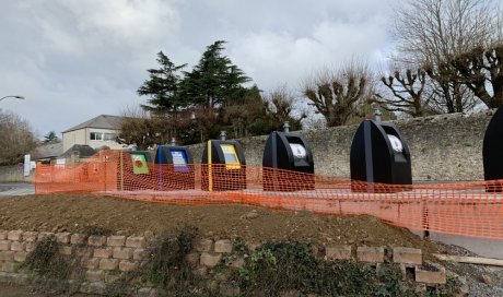 Fourniture, pose et installation de conteneurs enterrés TWINO à Evron en Mayenne (53)